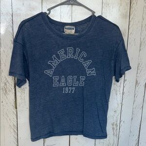 American Eagle Vintage Blue Tee